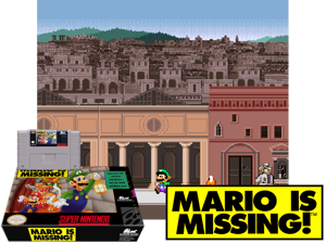Mario is Missing! (F) Cover